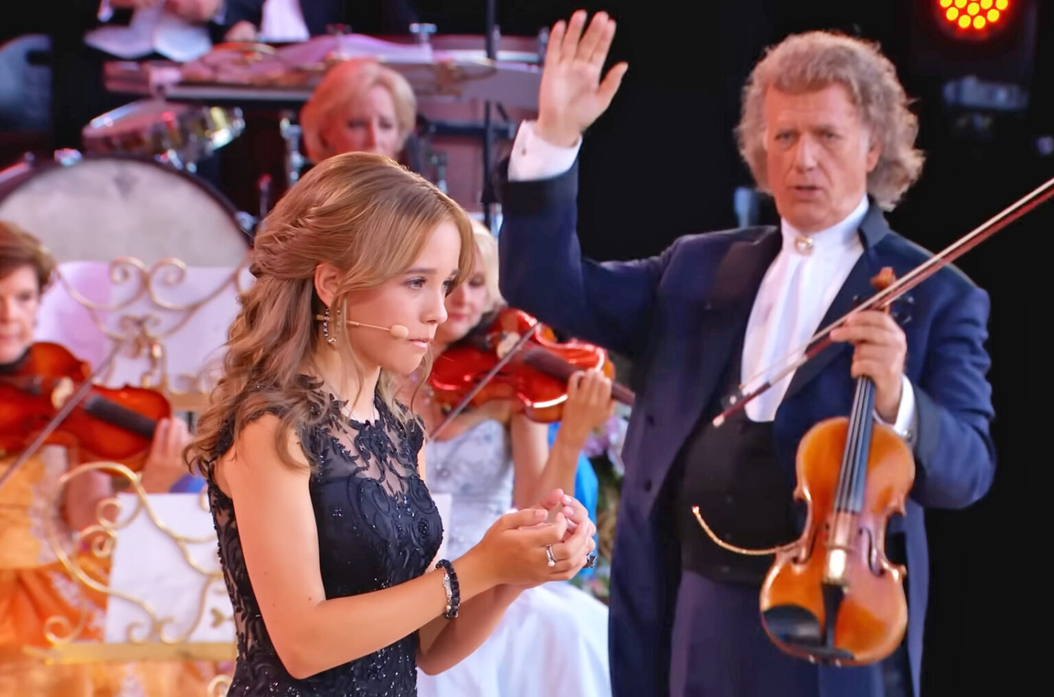 15 Year Old Emma Kok Lives Her Dream Onstage Singing With André Rieu