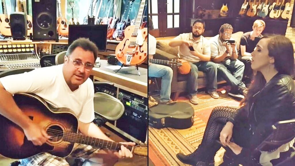 Amazingly, Vince Gill and Friends Perform in His Home Studio in This Video.