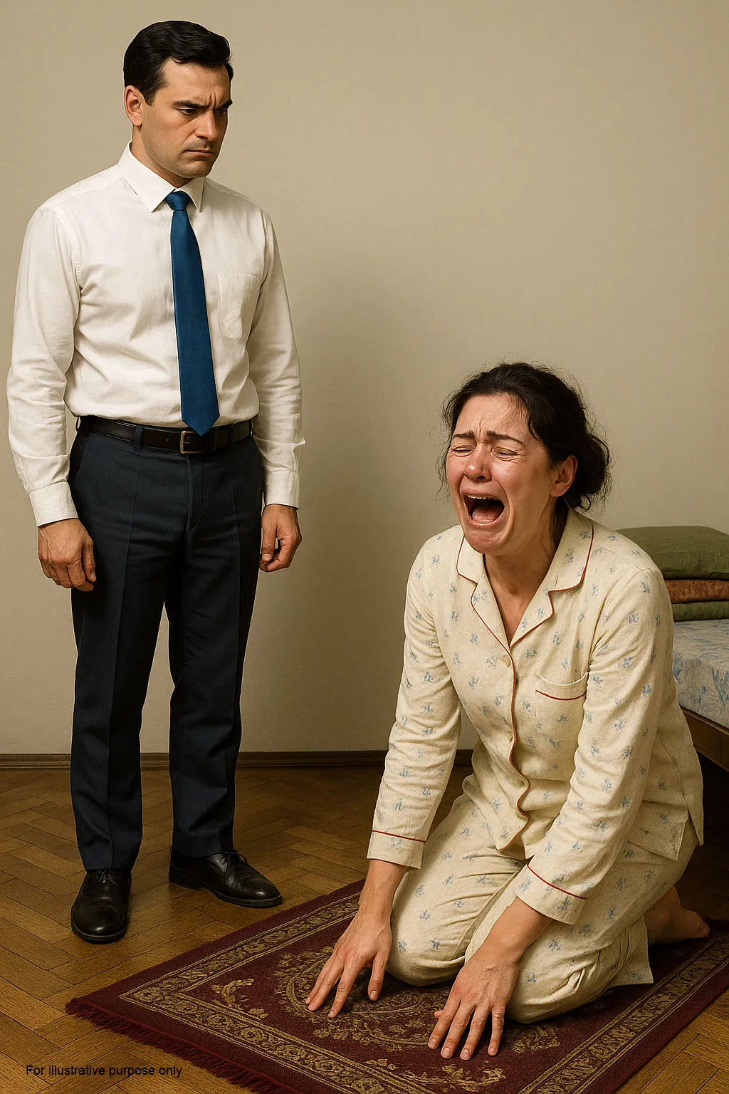 divorced wife and husband