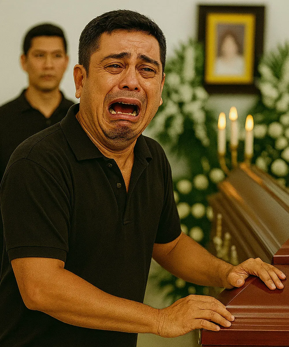 wife died of a heart attack